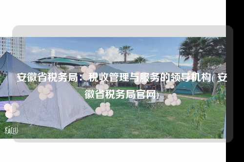 安徽省稅務局：稅收管理與服務的領導機構( 安徽省稅務局官網)